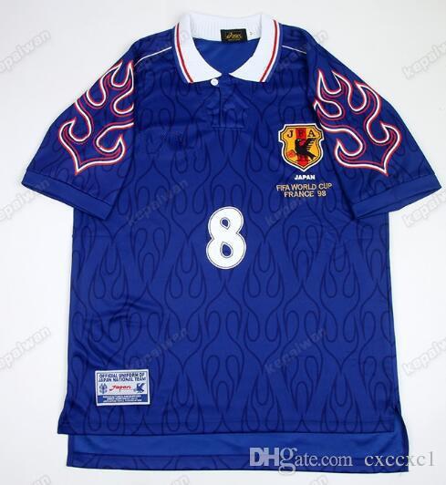 1998 Retro Soccer Jersey japan home retro jerseys Classic Shirt Camisa futebol Maillot Camiseta Trikot