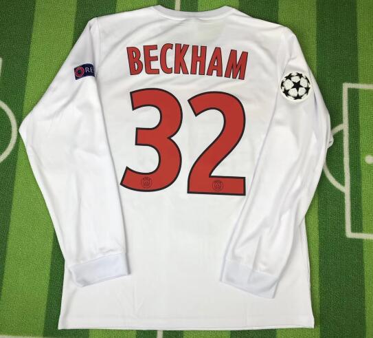 12-13 Paris Champions League retro jerseys Beckham Ibrahimovic