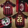 2006-07 Retor jerseys Lega calcio AC Milan home Kaka Maldini Nesta Inzaghi Pirlo shirts classic Rugby Jerseys