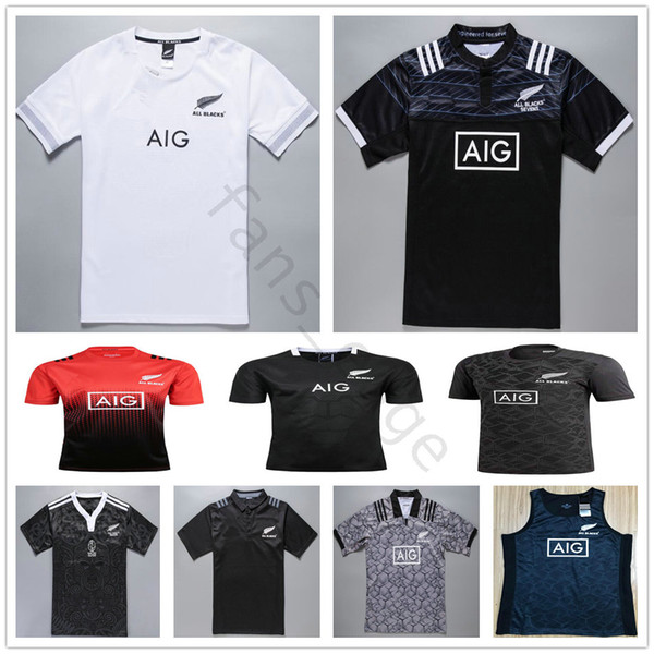 2019 2020 New Zealand Super Rugby All Blacks Jerseys Performance Home Away 100 Year Anniversary 20 17 18 Training Football Shirts Size S-3XL