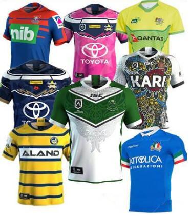 2019/20 RUGBY JERSEY PARRAMATTA EELS 2019 HOME JERSEY Brisbane Titans Raiders Broncos Jersey Rugby League Manly west tigers Cowboys