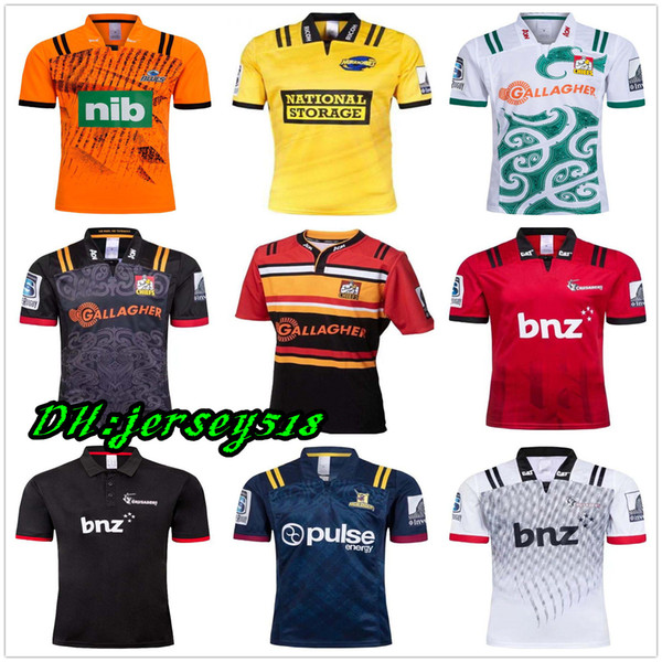 2019 Chiefs Super Rugby Jersey new Zealand super Chiefs Blues Hurricanes Crusaders Highlanders 2019 Rugby Jerseys shirts SIZE: S-3XL