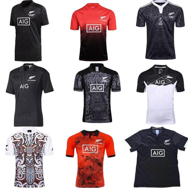 new All Blacks Training Jersey 2018 Super RUGBY All Blacks Performance Home Jersey 2018/2019 New Zealand All Blacks Rugby Jersey