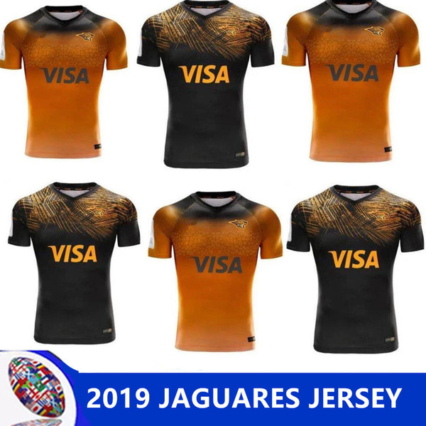 2019 2020 JAGUARES Home away rugby Jerseys League 2019 JAGUARES Home away rugby Jerseys League shirt jaguars leopard size S-M-L-XL-XXL-3XL