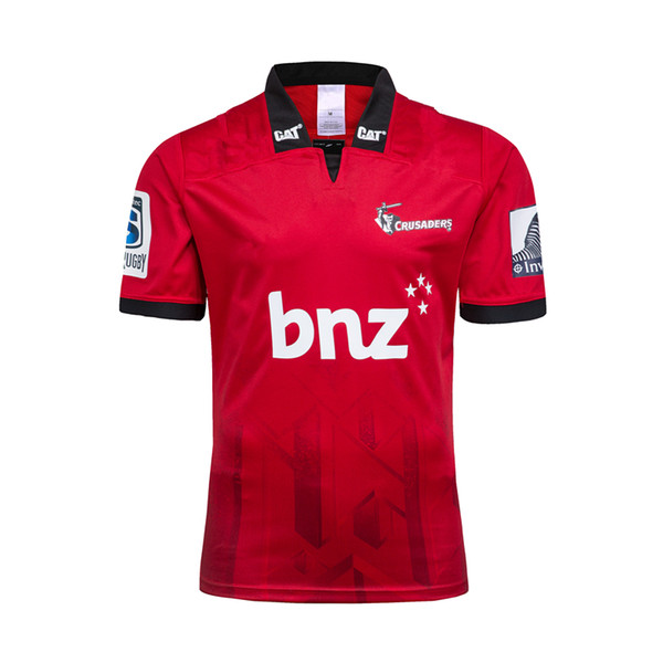 big size 4xl 5xl ! New Zealand Super Rugby Jersey 2019 Crusaders home away Rugby Jerseys shirt