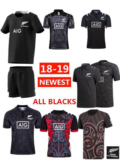 Free shipping 2016 2017 2018 2019 New Zealand All Blacks home away Rugby Jerseys Super Rugby shirt All Blacks jersey