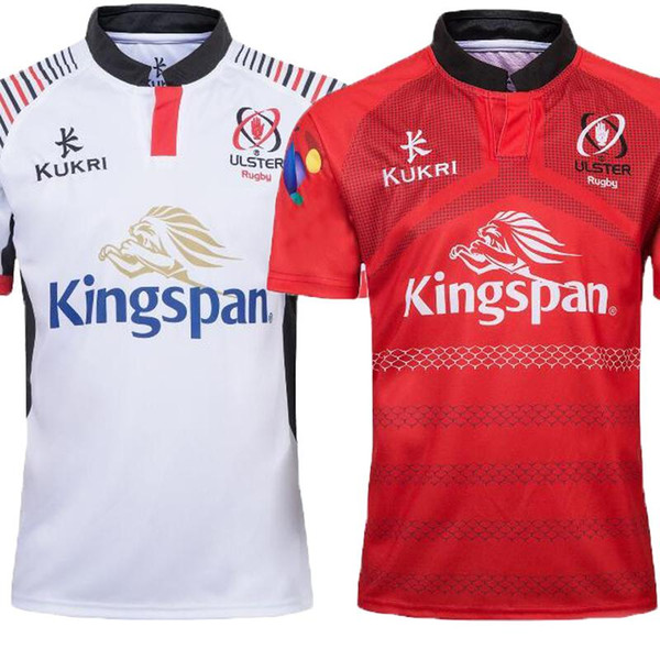 Ulster 2018 2019 home and away Rugby Jerseys kukri shirt 18 19 ULSTER national team League jersey Leisure sports shirts S-3XL