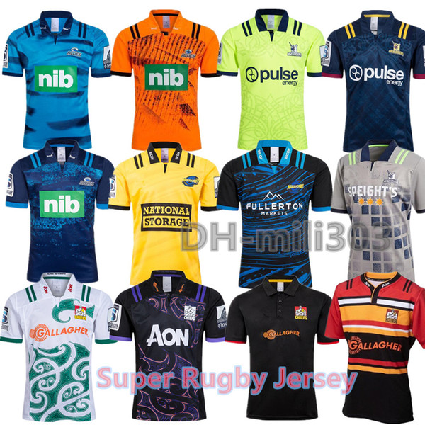 2019 Chiefs Super Rugby Jersey shirt 18/19/20 new Zealand super Chiefs Blues Hurricanes Crusaders Highlanders Rugby Jerseys shirts S-3XL