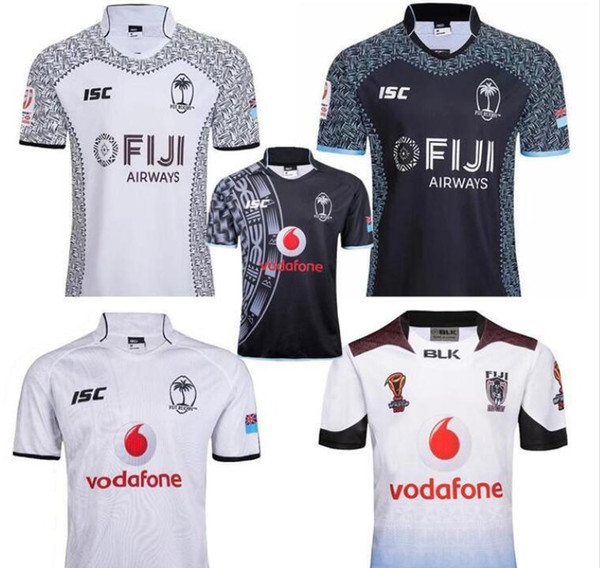 2018 world cup fiji home white Rugby jersey Sevens Olympic Shirt 17 18 19 NRL National 7's Rugby Jersey s-3xl