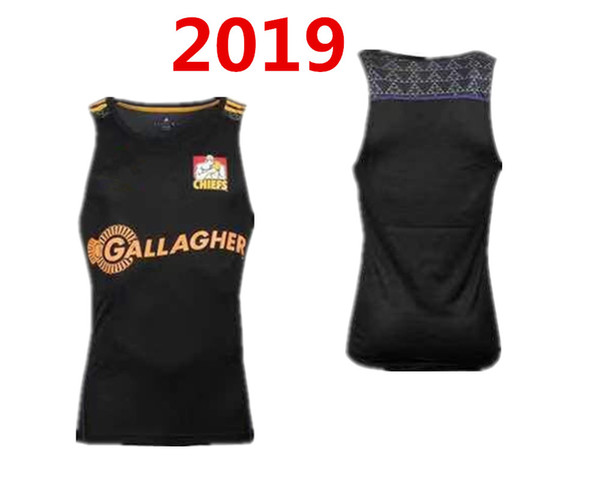 218/19 New Zealand Super Rugby jersey Chiefs 2019 Players Super Rugby Training Singlet Chiefs 2019 Super Rugby Players Media Shirt s-3xl