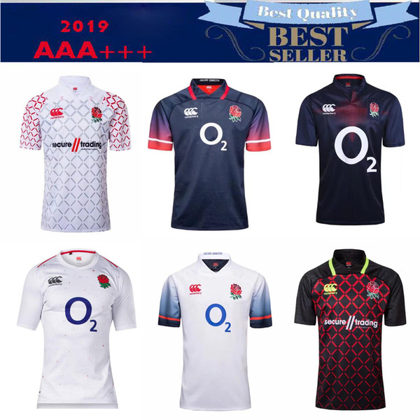 2018 2019 HOME JERSEY RUGBY LEAGUE WORLD CUP 2019 English rugby jersey shirts Adult size S-3XL