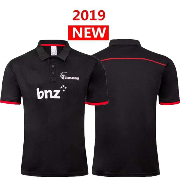 Best Quality 2019 New Zealand Crusaders Super Rugby Players Media Shirt rugby Jerseys Crusaders shirts League jersey s-3xl