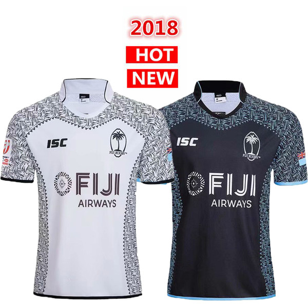 Newest 2018 2019 FIJI Home away rugby Jerseys shirt nrl jersey 18 19 fiji union shirts s-3xl