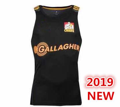 Newest 2019 New Zealand Chiefs Super Rugby Singlet Shirt rugby Jerseys vest shirts League jersey s-3xL