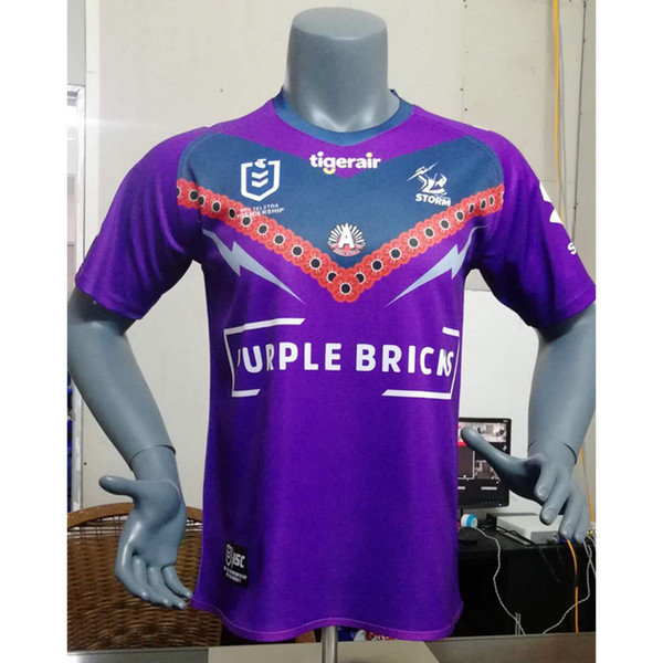 Hot sales 2019 2020 melbourne storm home rugby Jerseys NRL National Rugby League shirt nrl jersey MELBOURNE STORM shirts s-3xl