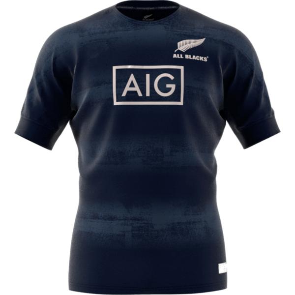 2019 All Blacks Parley training rugby jersey 19 20 All Blacks training range made from recycled ocean plastic top quality ocean shirts