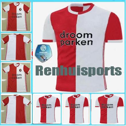 new Rugby 2019 2020 Jersey FEYENOORD BOETIUS JORGENSEN BERGHUIS VAN PERSIE KUYT VILHENA 19 20 Home Jerseys 10 or more free to send DHL