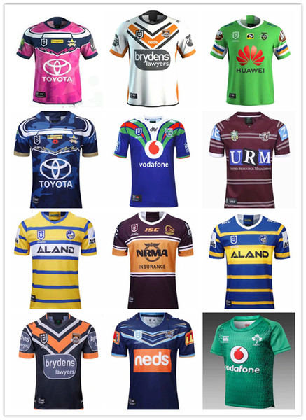 2019 20 NRL RUGBY JERSEY PARRAMATTA EELS 2019 HOME JERSEY Brisbane Titans Raiders Broncos Jersey NRL Rugby League Manly west tigers Cowboys