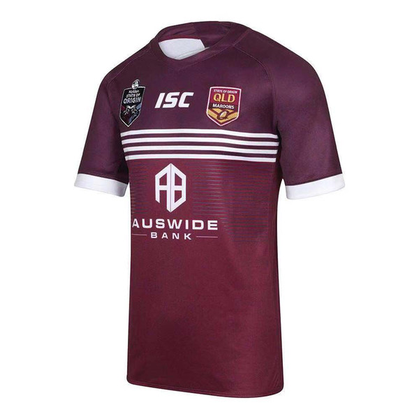 DHL free shipping ! 2019 2020 MENS MAROONS JERSEY QLD rugby Jerseys Queensland Maroons Jersey Rugby League shirt S-3XL