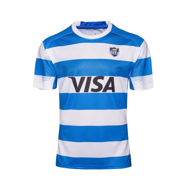 NEW 2018 Argentina RUGBY jersey Top Thailand quality RWC NRL Super Argentina home and away Shirts 2XL 3XL