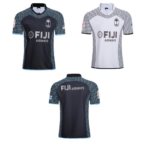 2018 2019 NEW FIJI Home away white balck rugby Jerseys NRL National Rugby League shirt nrl jersey 18 19 fiji shirts size S-3XL