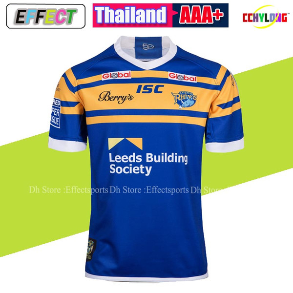 NEW 2018-2019 leeds rhinos RUGBY jersey 2018 Zealand RHINOS rugby Top Thailand quality leeds rhinos Rugby Shirts size S-3XL