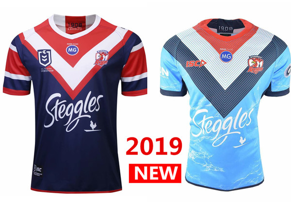 2019 2020 SYDNEY ROOSTERS Home ANZAC rugby Jerseys NRL National Rugby League shirt nrl jersey MEN'S AUCKLAND 9'S JERSEY shirts s-3xl