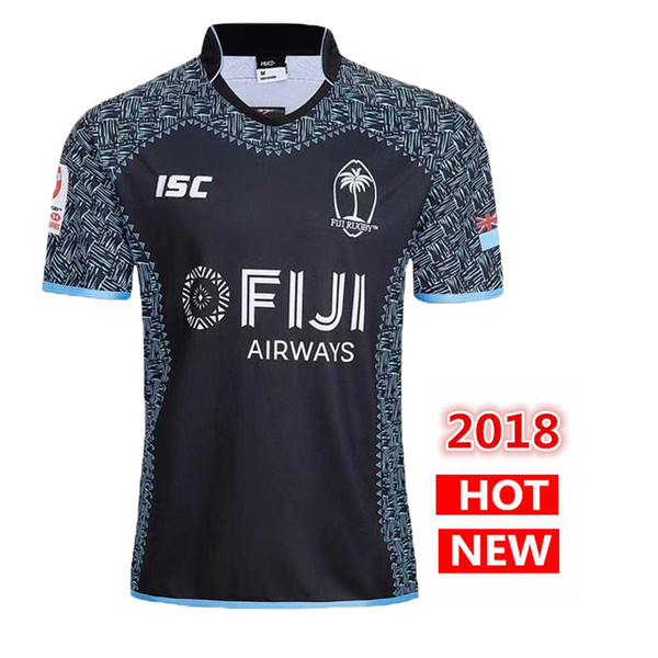 Hot sales 2018 2019 FIJI Home away rugby Jerseys shirt nrl jersey 18 19 fiji union shirts s-3xl