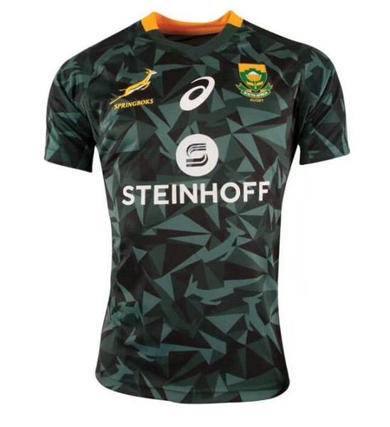 2019 South Africa 100 YEARS JERSEY 2018 SOUTH AFRICA SPRINGBOK JERSEY Springboks South African national team rugby size S-3XL