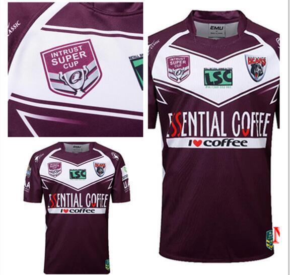 INTRUST SUPER CUP 2018 2019 Burleigh Bears Rugby Jerseys League jersey Burleigh Bears shirt s-3xl