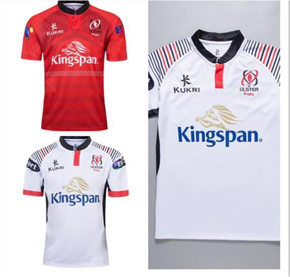 Hot sales 2019 new ulster home and away Rugby Jerseys kukri shirt 18 19 ULSTER national team League jersey Leisure sports shirts S-3XL