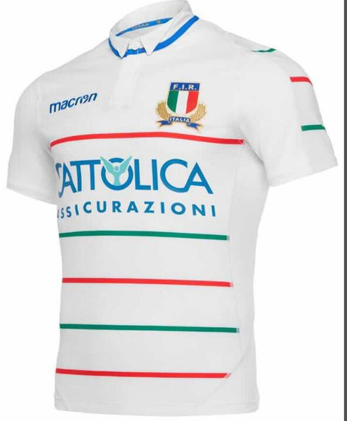 2019 2020 Italy home blue away white Rugby Jerseys FIR shirt Italia national team Abbigliamento da calcio Italy League jersey size S-3XL