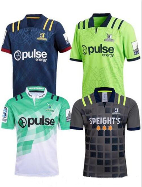 2018 New Zealand Super Rugby jersey Blues Chiefs Crusaders Highlanders Hurricanes home away football jerseys size S-3XL