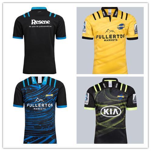 Hurricanes Super Rugby Jersey 2018 2019 New Zealand Club home away Jersey National Rugby League rugby Jerseys Hurricane training shirt