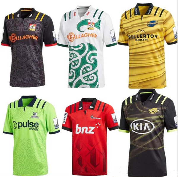 Newest Chiefs 2018 2019 home away rugby Jerseys National Rugby League shirt jersey New Zealand 18 19 Chief shirts s-3xl