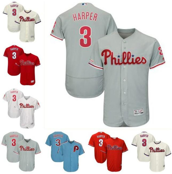 Philadelphia bryce harper phillies jersey baseball jerseys custom blank home official cool flex base spring jersey Odubel Herrera mens