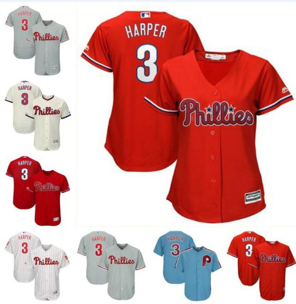 Philadelphia bryce harper phillies jersey baseball jerseys custom blank home official cool flex base spring jersey Tug McGraw mens youth