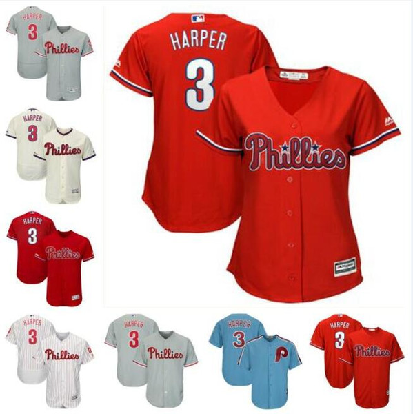 Philadelphia bryce harper phillies jersey baseball jerseys custom blank home official cool flex base spring jersey 22Andrew McCutchen women