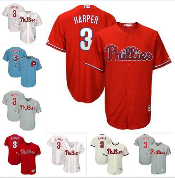 Philadelphia bryce harper phillies jersey baseball jerseys custom blank home official cool flex base spring jersey 4Lenny Dykstra kids men