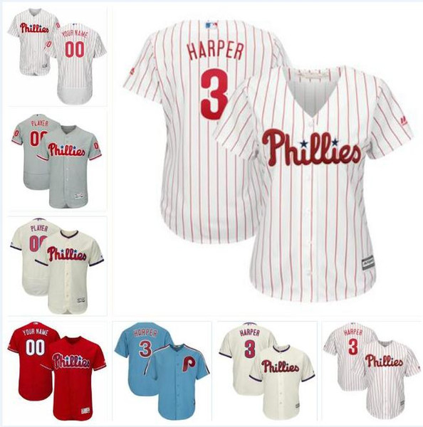 Men's Philadelphia bryce harper phillies jersey baseball jerseys custom cheap shirts cheap cool flex base spring jersey 49Jake Arrieta