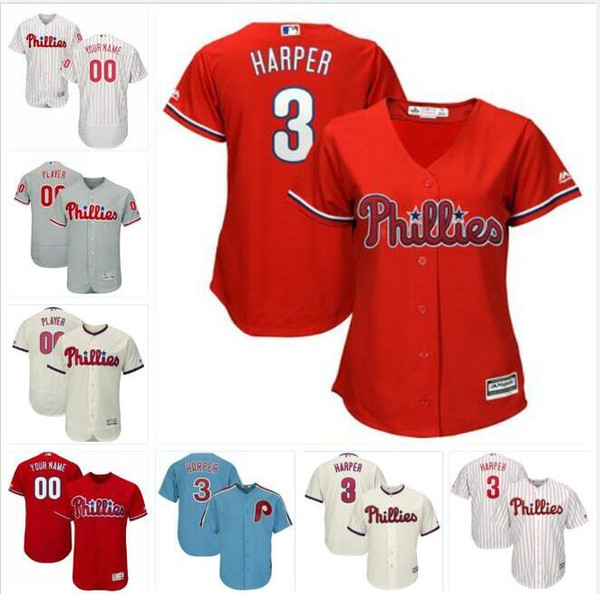 Philadelphia bryce harper phillies jersey baseball jerseys customized blank official cool flex base spring jersey Aaron Nola Light Blue 4xl