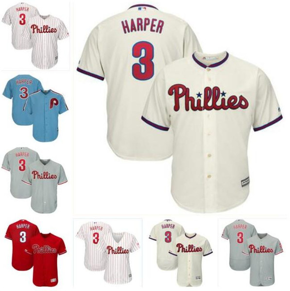 Philadelphia bryce harper phillies jersey baseball jerseys custom cheap shirts cheap cool flex base spring jersey Bryce Harper mens 4xl