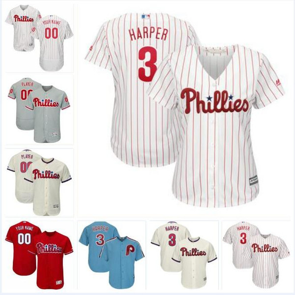 Philadelphia bryce harper phillies jersey baseball jerseys custom cheap shirts cheap cool flex base spring jersey 4Lenny Dykstra kids men