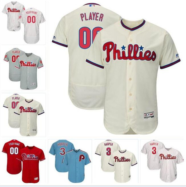 Philadelphia bryce harper phillies jersey baseball jerseys custom cheap shirts cheap cool flex base spring jersey Juan Samuel mens 4xl