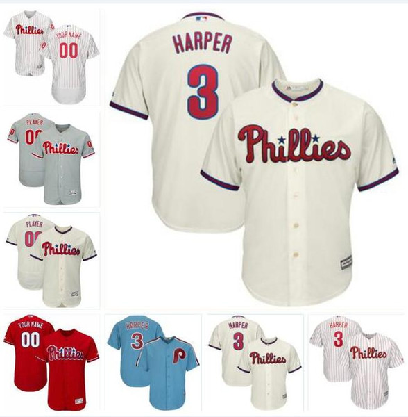 Philadelphia bryce harper phillies jersey baseball jerseys custom cheap shirts cheap cool flex base spring jersey Steve Carlton kids men