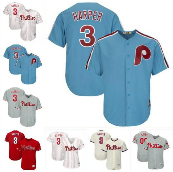 Philadelphia bryce harper phillies jersey baseball jerseys custom blank home official cool flex base spring jersey Mike Schmidt Scarlet