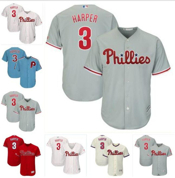 Philadelphia bryce harper phillies jersey baseball jerseys custom blank home official cool flex base spring jersey Odubel Herrera Cream us