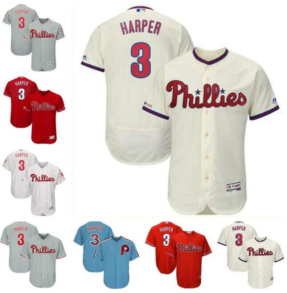 Philadelphia bryce harper phillies jersey baseball jerseys customized blank official cool flex base spring jersey 22Andrew McCutchen mens