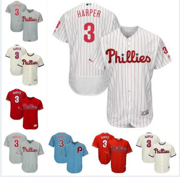 Philadelphia bryce harper phillies jersey baseball jerseys customized blank official cool flex base spring jersey Odubel Herrera mens usa 4x