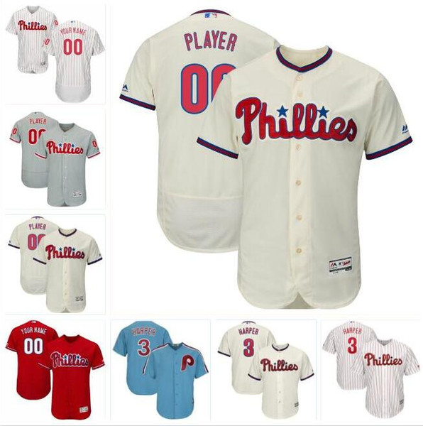 Men's Philadelphia bryce harper phillies jersey baseball jerseys custom cheap shirts cheap cool flex base spring jersey Mitch Williams